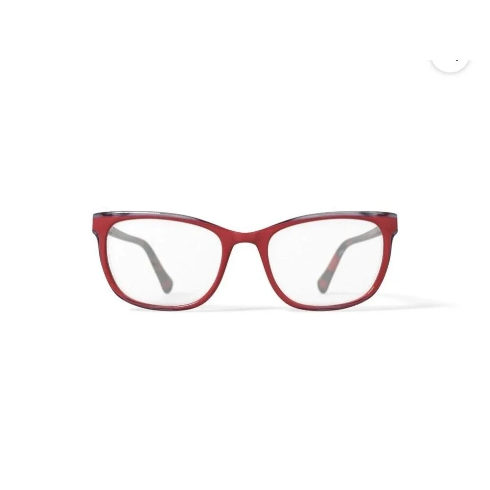 True Religion Eyeglasses Womens 53-17-140 Red‎ Tortoise T037 Rectangular Frames